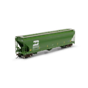 Athearn Genesis HO ACF 4600 Covered Hopper Burlington Northern "3 Line, Conspicuity Stripes"