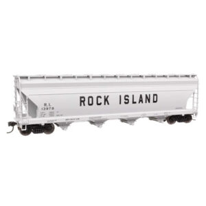 Walthers Mainline HO ACF 5250 Plastics Covered Hopper Rock Island