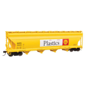 Walthers Mainline HO ACF 5250 Plastics Covered Hopper Shell Chemicals