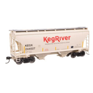 Walthers Mainline HO 39' Trinity 3281 Covered Hopper Keg River