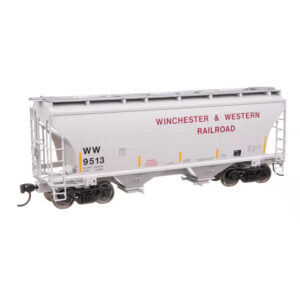 Walthers Mainline HO 39' Trinity 3281 Covered Hopper Winchester & Western