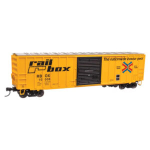 Walthers Mainline HO 50' ACF Box Car Railbox "RBOX"