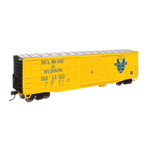 Walthers Mainline HO 50' Waffle Side Box Car Delaware & Hudson