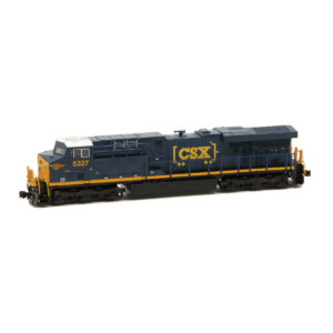 Kato N ES44AC GEVO CSX "Boxcar, Western Maryland Sticker" w/ DCC & Sound #5327