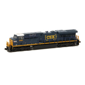 Kato N ES44AC GEVO CSX "Boxcar, Seaboard System Sticker" w/ DCC & Sound #5461