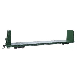 Walthers Mainline HO 68' Bulkhead Flat Car British Columbia Railway