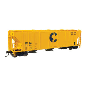 Walthers Mainline HO PS 4427 Covered Hopper Chessie System "WM"