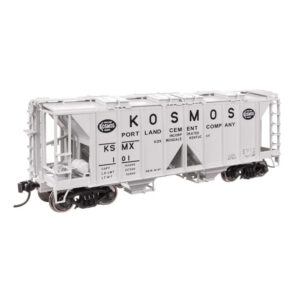 Walthers Mainline HO ACF 1958 Covered Hopper Kosmos Cement