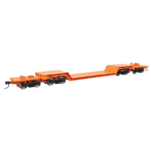 Walthers Mainline HO 8 Axle Despressed Center Flat Car Santa Fe