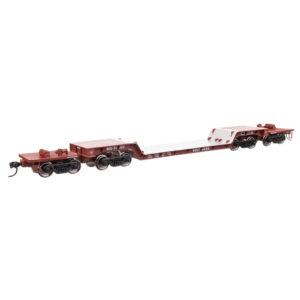 Walthers Mainline HO 8 Axle Despressed Center Flat Car Southern