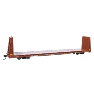 Walthers Mainline HO 68' Bulkhead Flat Car Canadian National