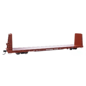 Walthers Mainline HO 68' Bulkhead Flat Car Southern