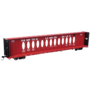 Walthers Mainline HO 72' Centerbeam Opera Hampton Lumber "CRLE"