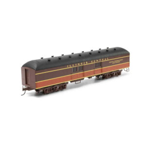 Athearn HO Arch Roof Baggage Illinois Central