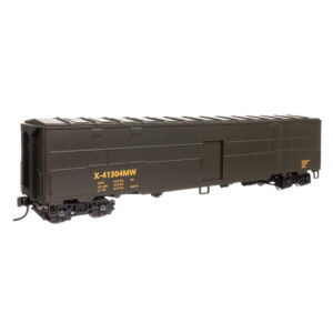 Walthers Proto HO CB&Q Style Express Box Car Troop Kitchen Conversion Maintenance of Way "Green"
