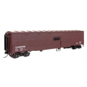 Walthers Proto HO C&O Style Express Box Car Troop Sleeper Conversion Maintenance of Way "Tuscan"