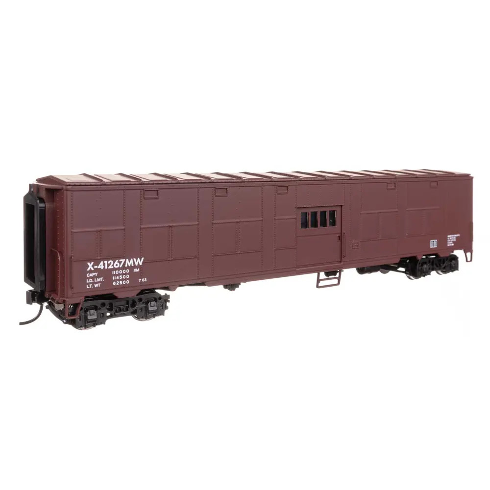 Walthers Proto HO C&O Style Express Box Car Troop Sleeper Conversion Maintenance of Way "Tuscan"
