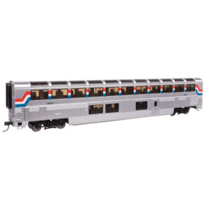 Walthers Proto HO 85' PS Superliner I Lounge Amtrak "Phase III" w/ Lights