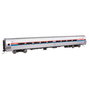 Walthers Proto HO 85' Budd Amfleet I 84-Seat Coach Amtrak "Phase II" w/ Lights