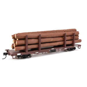 Walthers Mainline HO 45' Logging Flat Car St. Maries River Railroad