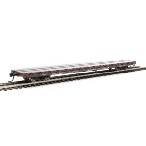 Walthers Mainline HO 60' PS Flat Car Trailer Train "Brown, OTTX"