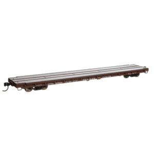 Walthers Mainline HO 60' PS Flat Car Trailer Train "Brown, HTTX"