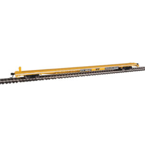 Walthers Mainline HO 85' General American G85 Flat Car Trailer Train "Yellow, GTTX"