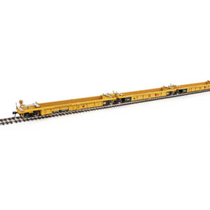 Walthers Mainline HO 40' Thrall Rebuilt 5-Unit Articulated Well Car Trailer Train "Large Red Logo, Conspicuity Stripes"