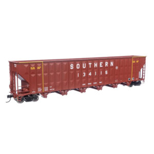 Walthers Mainline HO Greenville 7000cf Wood Chip Hopper Southern "Brown"