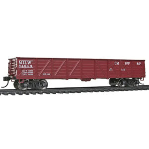 Walthers Mainline HO 50-Ton Drop Bottom Gondola Milwaukee Road