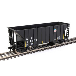 Walthers Mainline HO Greenville 100-Ton 2 Bay Hopper Union Pacific "WP, Black"