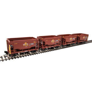Walthers Mainline HO Minnesota Taconite Ore Car Duluth Missabe & Iron Range "Patched" - 4 Pack