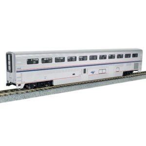 Kato HO Superliner Coach-Baggage Amtrak "Phase VI" w/ Lights
