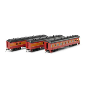 Athearn HO Arch Roof Set Southern Pacific "Daylight - Combine #3177, Diner #10516, Observation #2909"