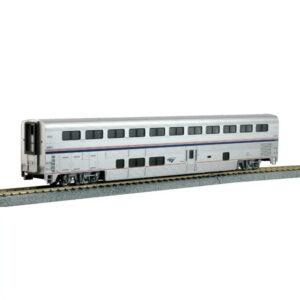 Kato HO Superliner Sleeper Amtrak "Phase VI" w/ Lights #32009 "George M Pullman"