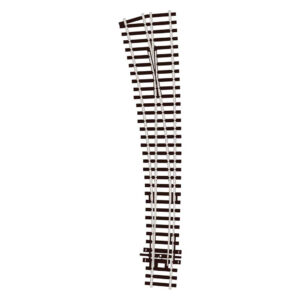 Peco HO - Code 100 Insulfrog Large Radius Curved Turnout (Left Hand)