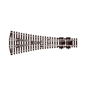 Peco HO - Code 100 Insulfrog Medium 3-Way Turnout