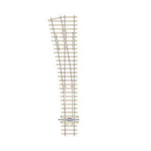 Peco HO - Code 75 Electrofrog #6 Turnout w/ Concrete Ties (Left Hand)