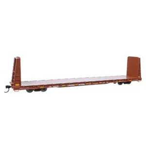 68' Bulkhead Flat Car