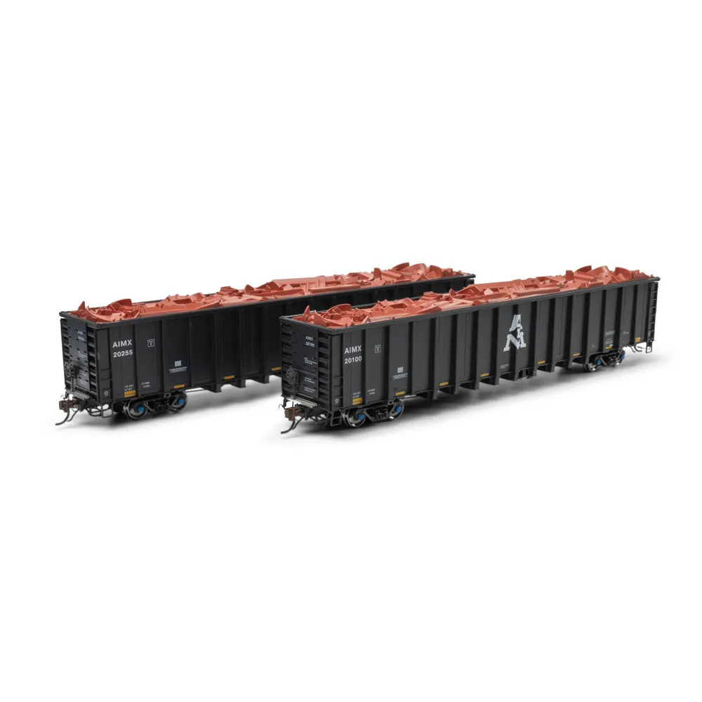 Athearn Genesis HO NSC 6000 Gondola American Iron & Metal "AIMX" w/ Load - 2 Pack