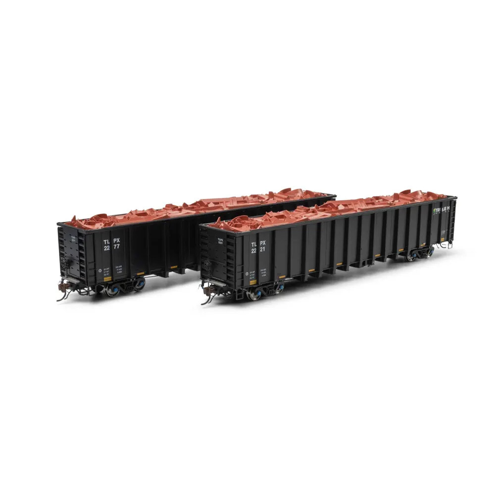 Athearn Genesis HO NSC 6000 Gondola TX-LS Producing & Carbon "TLPX" w/ Load - 2 Pack