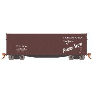 Rapido HO 40' USRA Double-Sheathed Wood Box Car Lackawanna "Route of the Phoebe Snow"