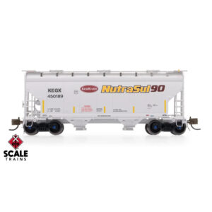 ScaleTrains N Rivet Counter Gunderson 3250 Covered Hopper Keg River "KEGX, ex AOKX"