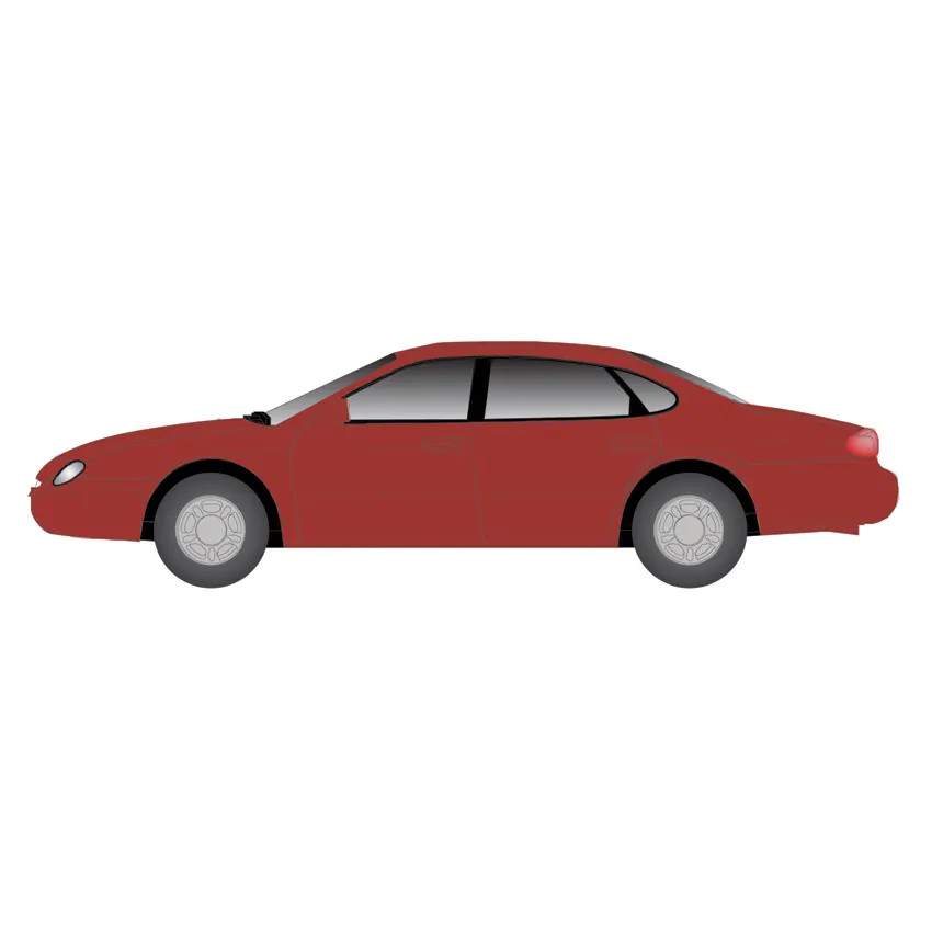 Atlas HO Ford 1996 Taurus Toreador Red