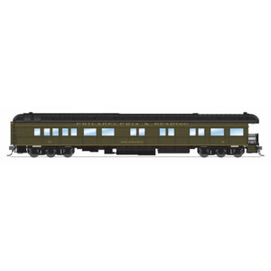 Broadway Limited HO Heavyweight Observation Car Philadelphia & Reading #10