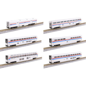 Kato N Superliner I Amtrak "Phase III" - 6 Car Set