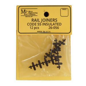 Micro Engineering N Insulated Rail Joiners - Code 55 - 12 Pack