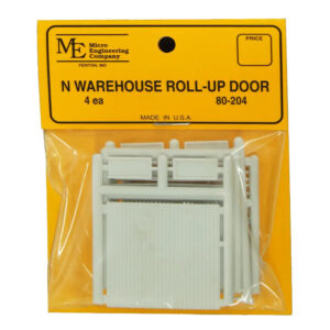 Micro Engineering N Warehouse Roll-Up Door - 4 Pack