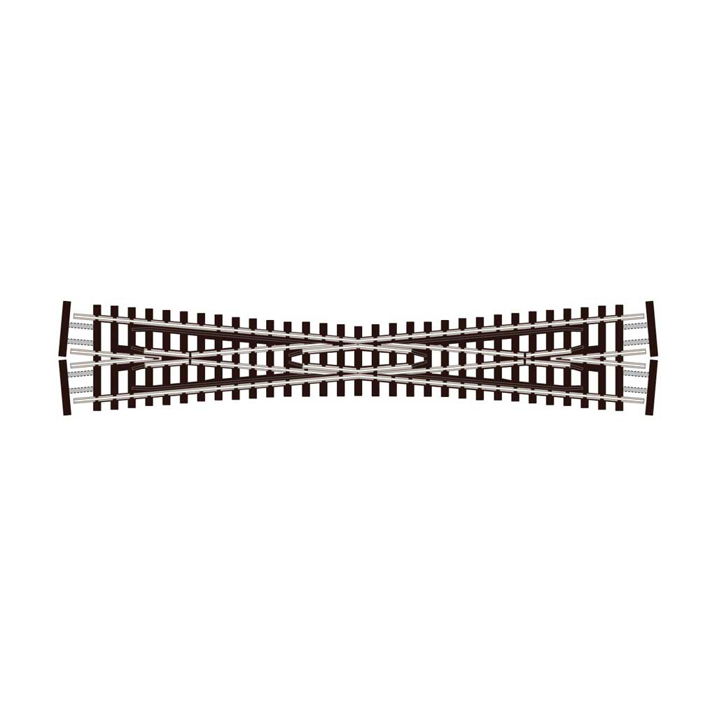 Peco N - Code 80 Insulfrog 8 Degrees Long Crossing