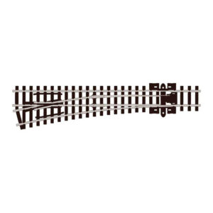 Peco N - Code 80 Insulfrog #6 Medium Radius Turnout (Left Hand)